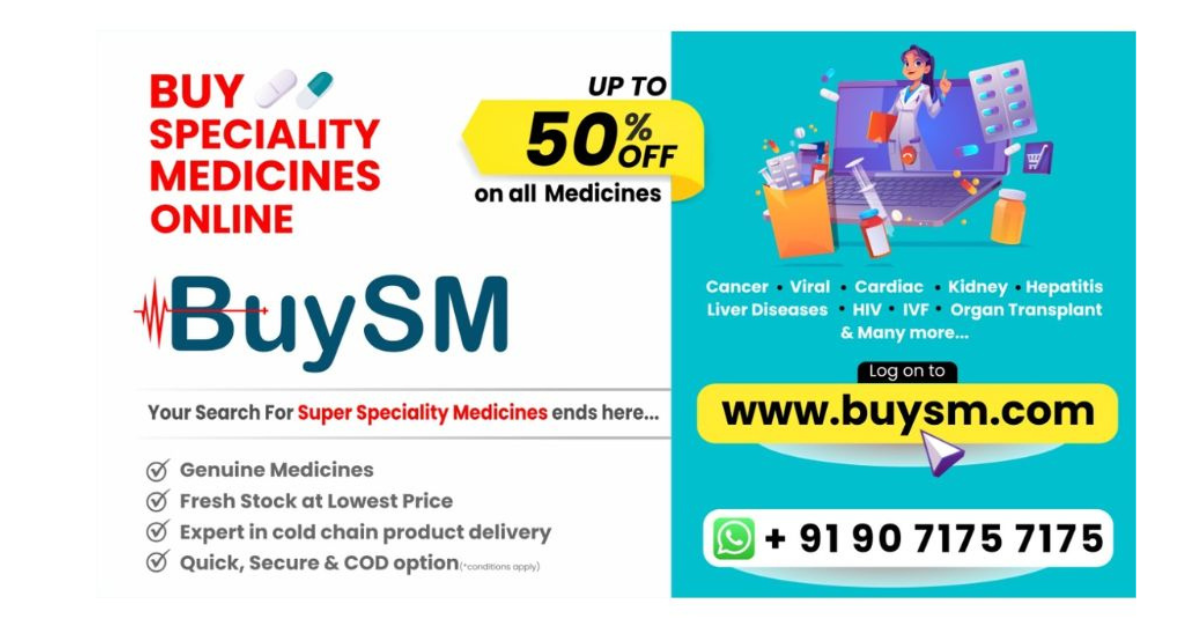 BuySM.com - An Affordable & Cold Storage Super Speciality Medicine